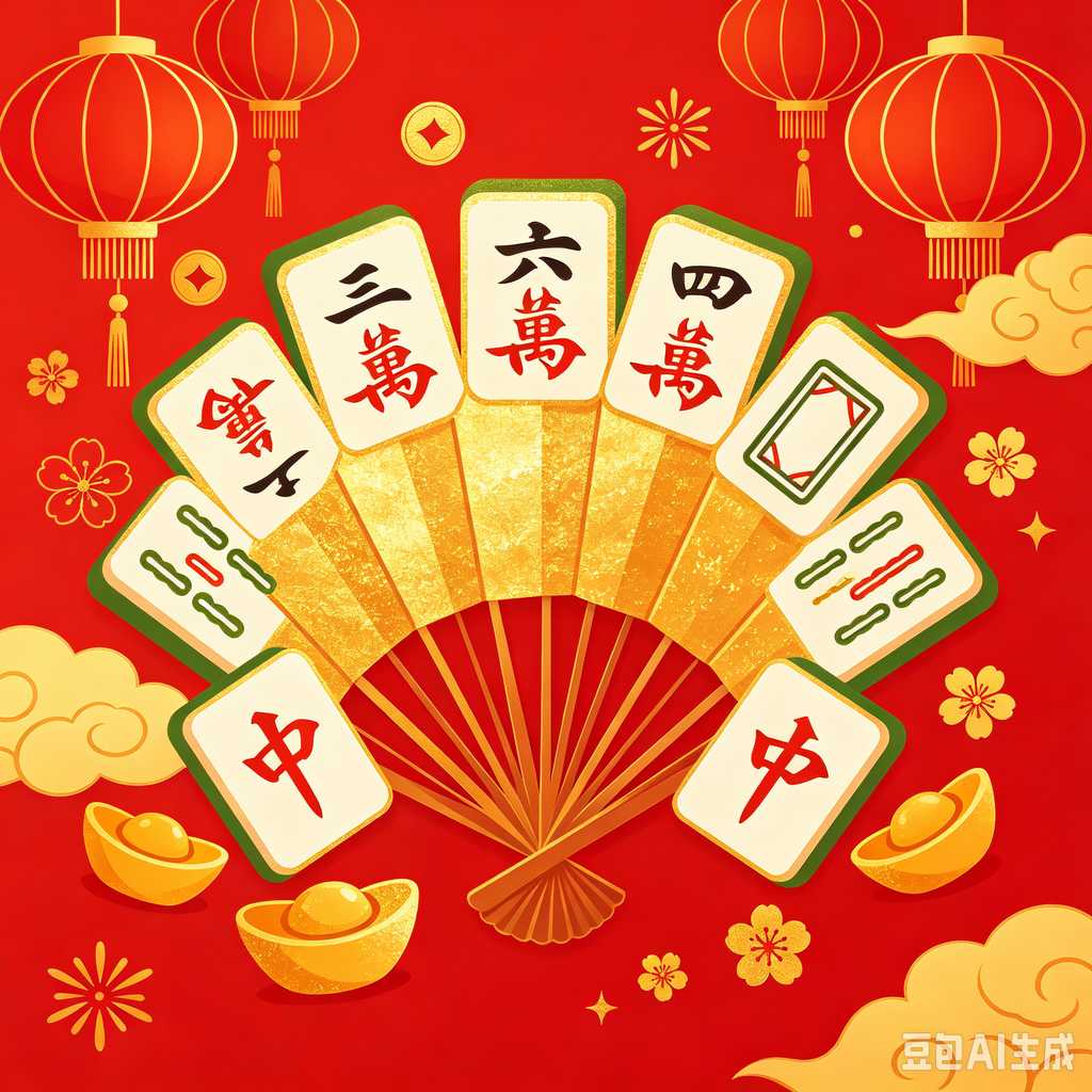 green transparent mahjong tiles