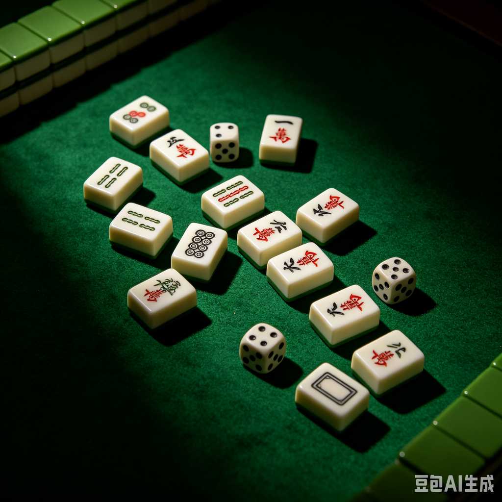 hand painted mahjong tiles