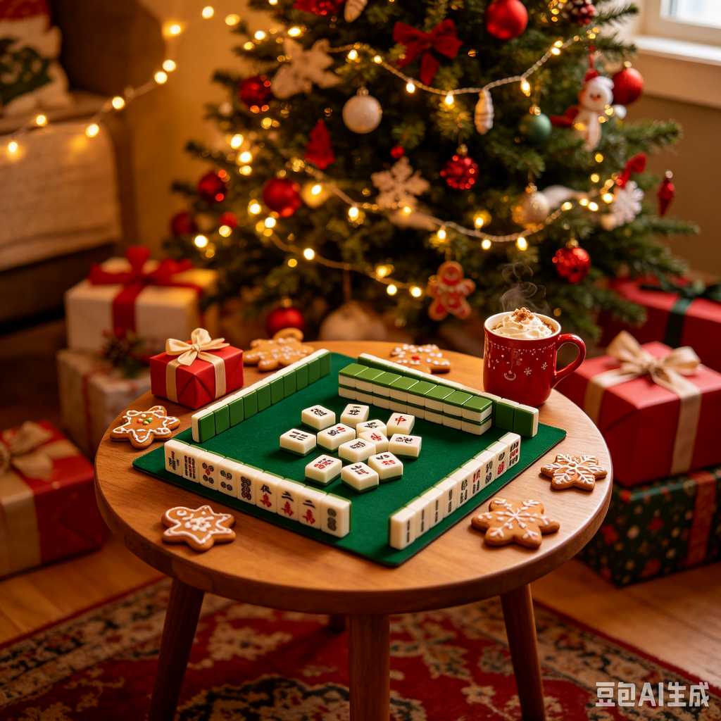 vintage style mahjong set